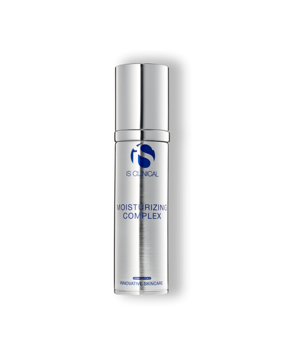 iS Clinical Moisturizing Complex jar on white