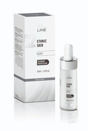 Meline Day Serum for phototypes IV to VI, bottle on white
