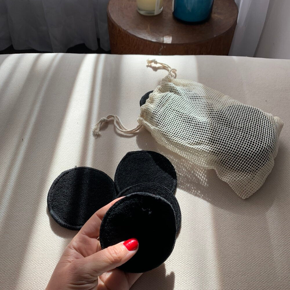 Bamboo Terry Face Wash Rounds, alternate view